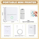 Inkless Color Sticker Printer for Crafts