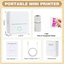Inkless Color Sticker Printer for Crafts