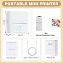 Inkless Color Sticker Printer for Crafts
