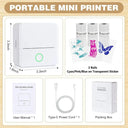 Inkless Color Sticker Printer for Crafts