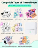 Inkless Color Sticker Printer for Crafts