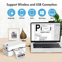 Inkless Label Printer For Barcodes IDs