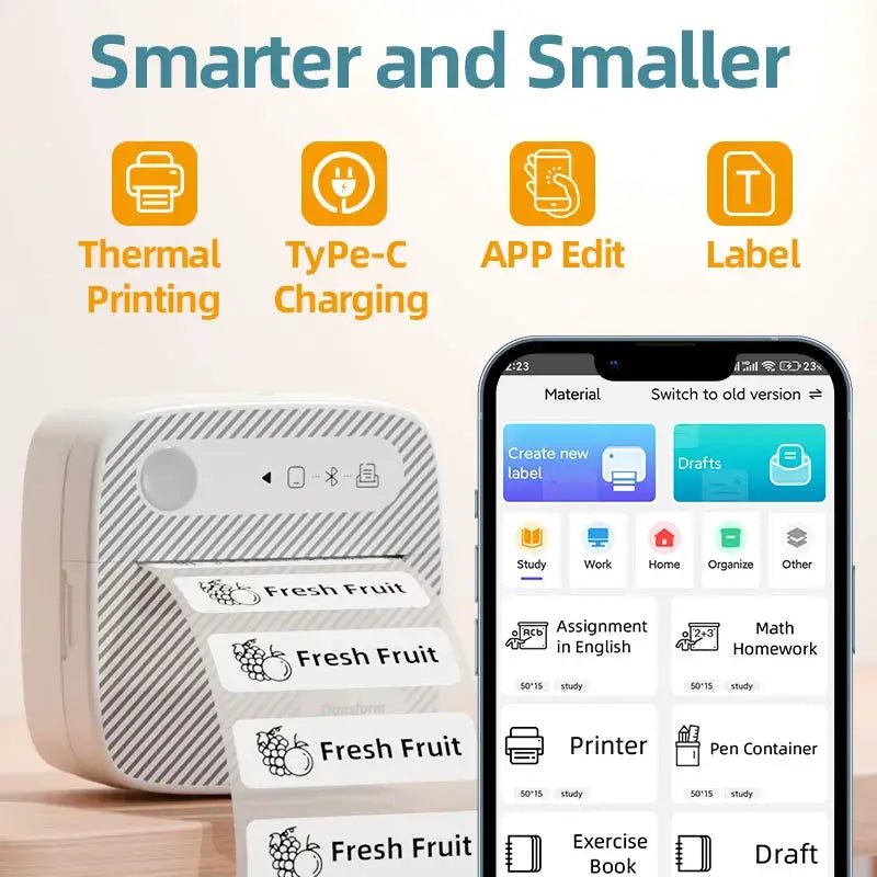 Inkless Photo Printer On-The-Go Memos