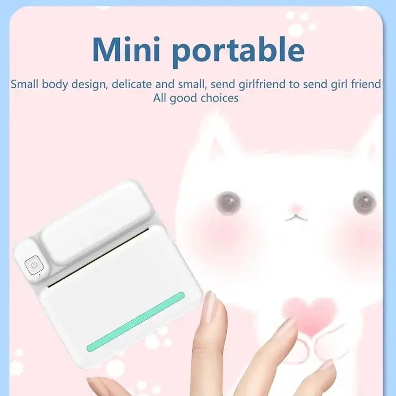 Inkless Pocket Printer for Receipts