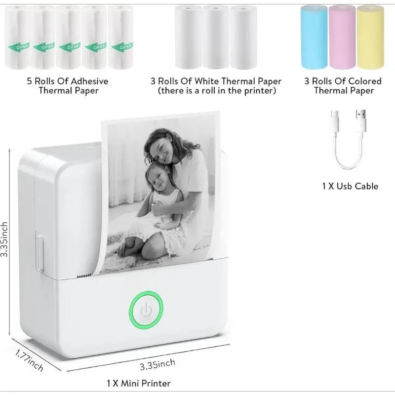 Inkless Sticker Printer for Crafters