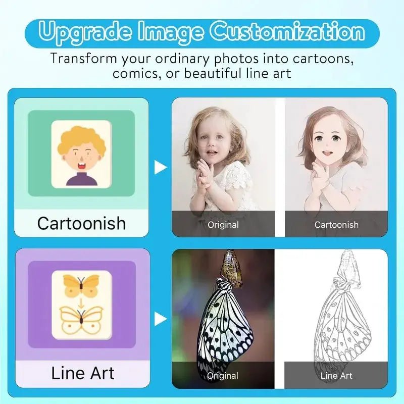 Inkless Sticker Printer for Crafters