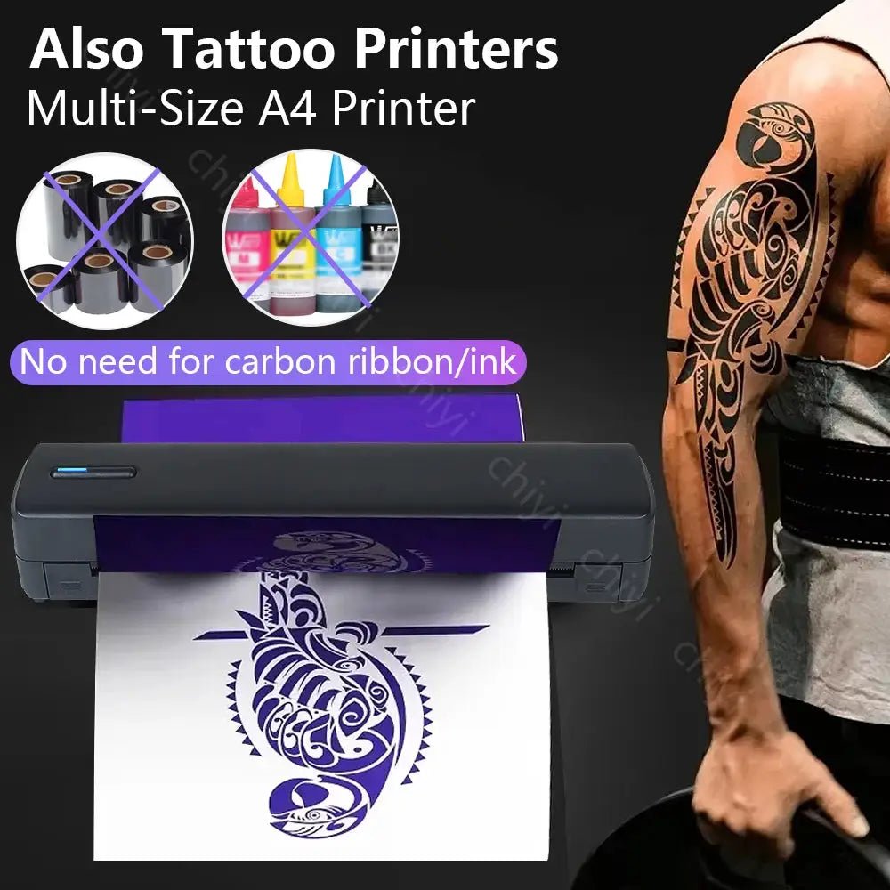 Inkless Tattoo Stencil Printer for Pros