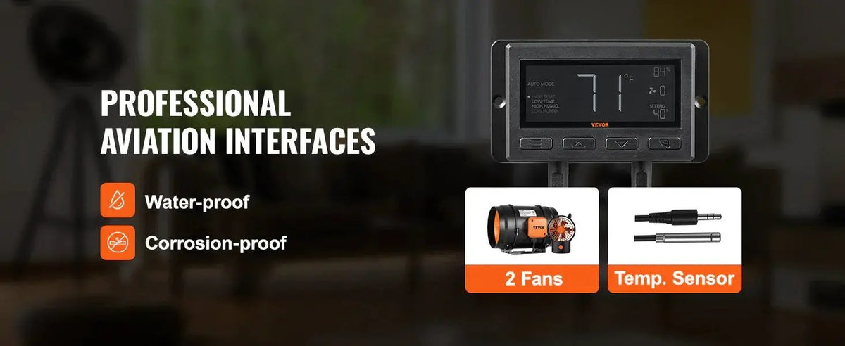 VEVOR Inline Duct Fan - Humidity Control — product view 14