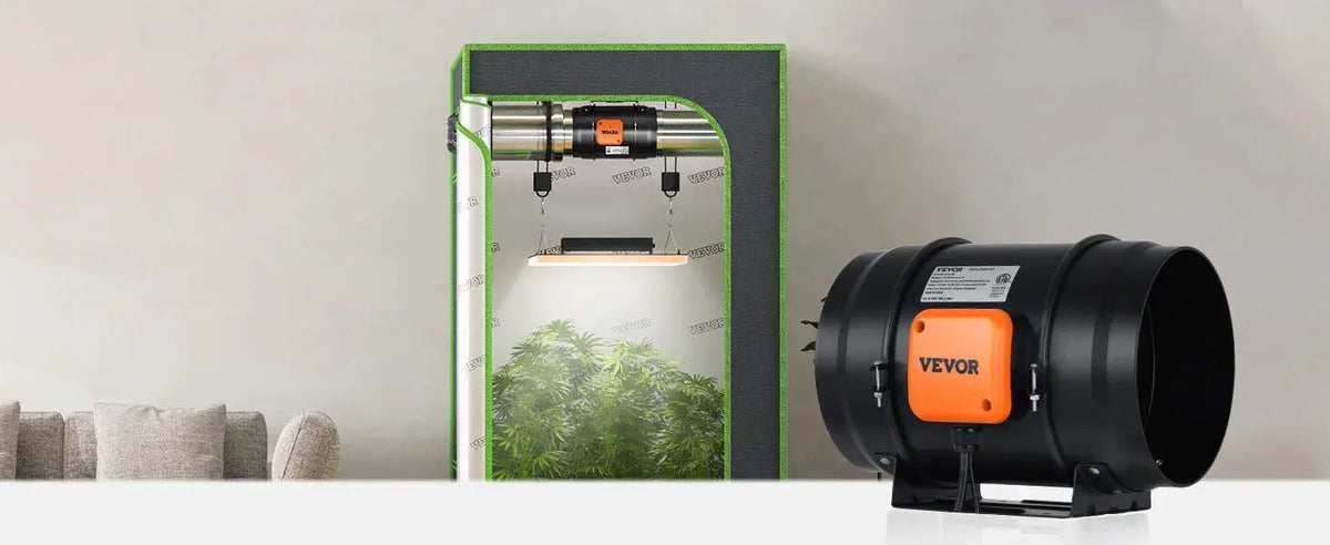 VEVOR Inline Duct Fan - Humidity Control — product view 16