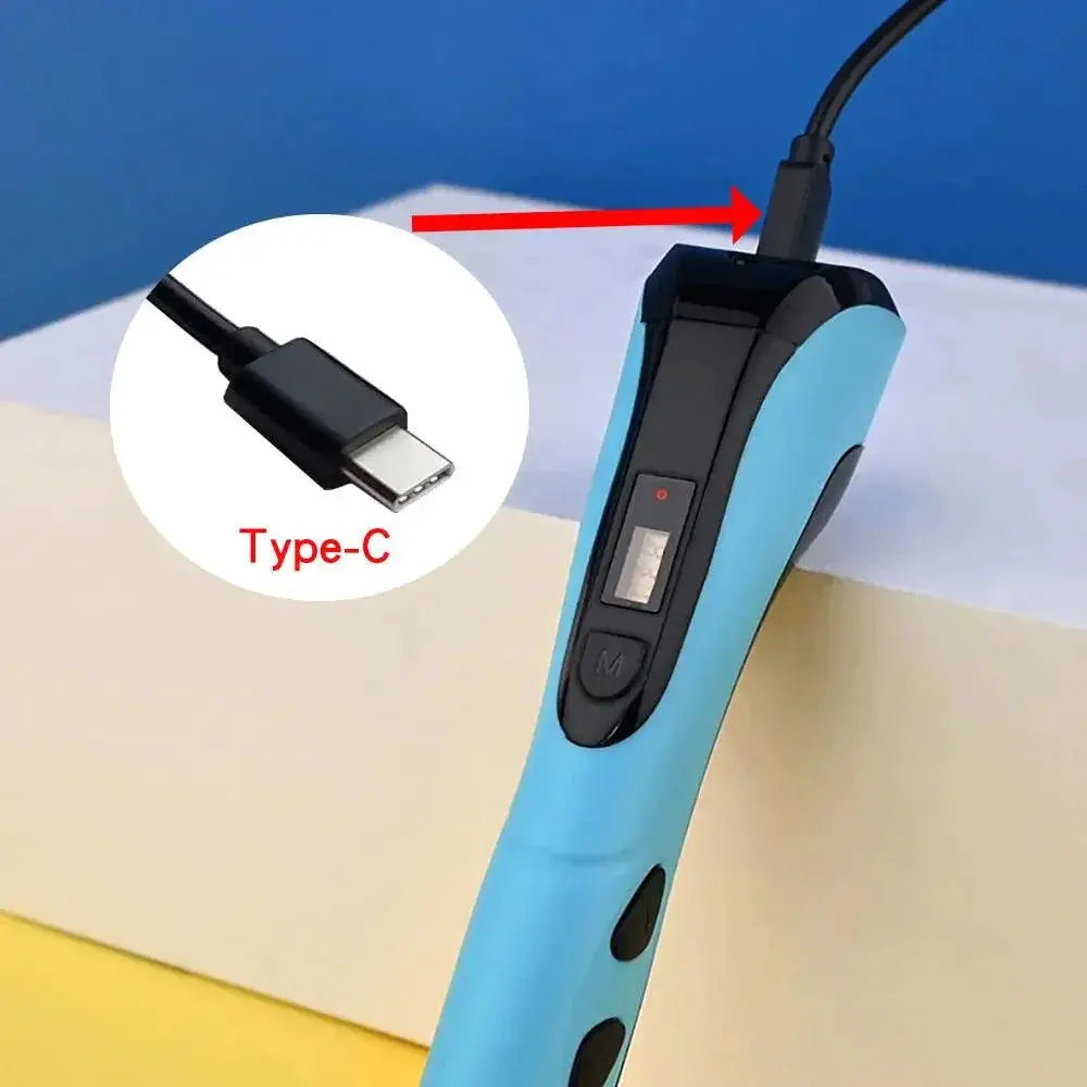 Innovative 3D Printing Pen For Kids With Safe LED Screen