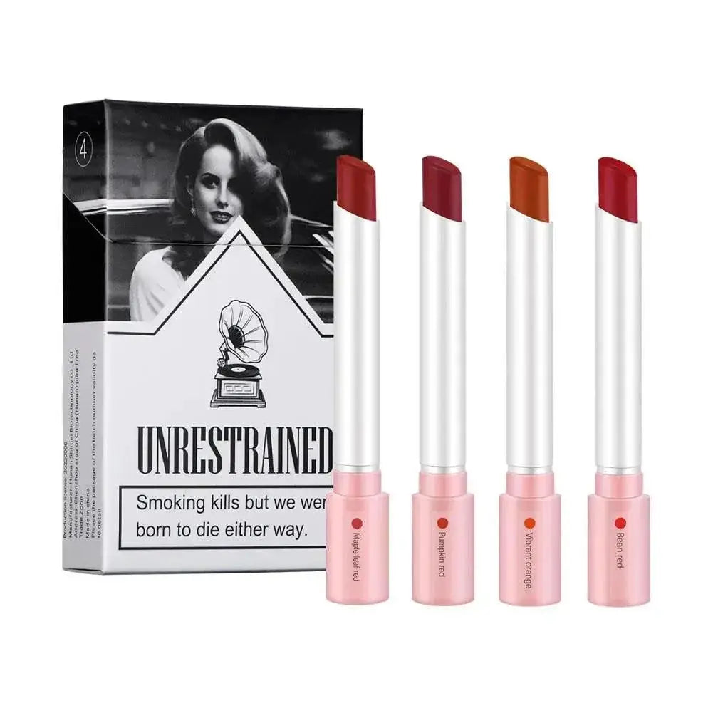 Innovative Cigarette Lipstick Set Matte Lip Color Palette