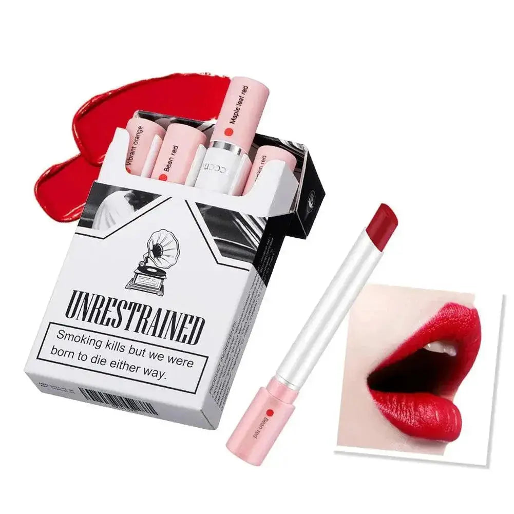 Innovative Cigarette Lipstick Set Matte Lip Color Palette