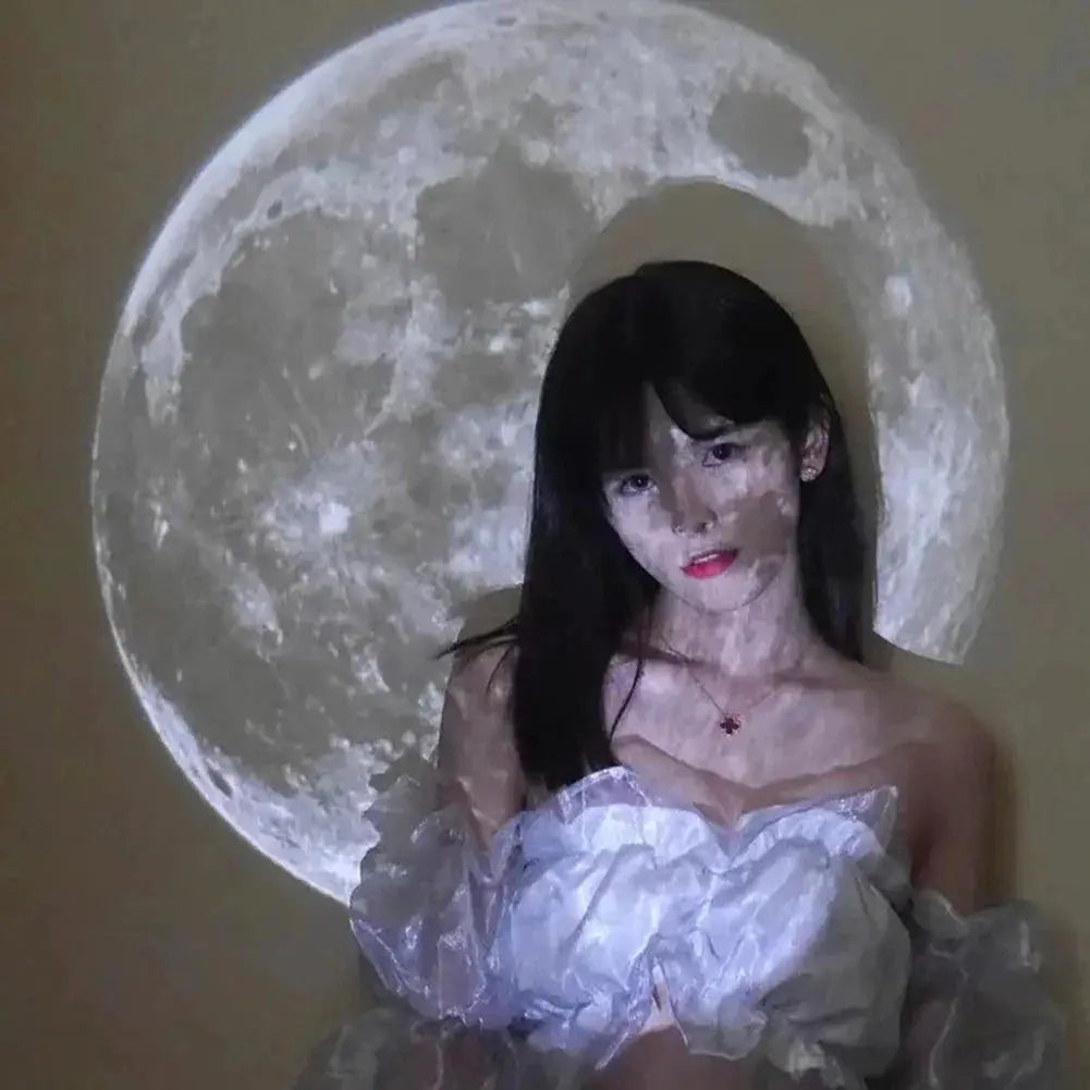 Moon Projection Lamp Night Light Decor For Cozy Rooms