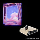 Ins Moon Projection Lamp Background Projector Night Light Decor
