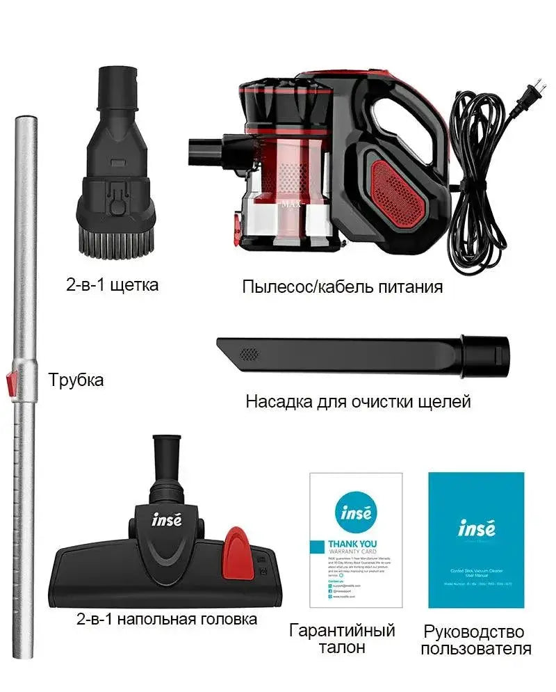 INSE I5 Corded Vacuum 4 In 1 Cleaner Tool With Power Suction