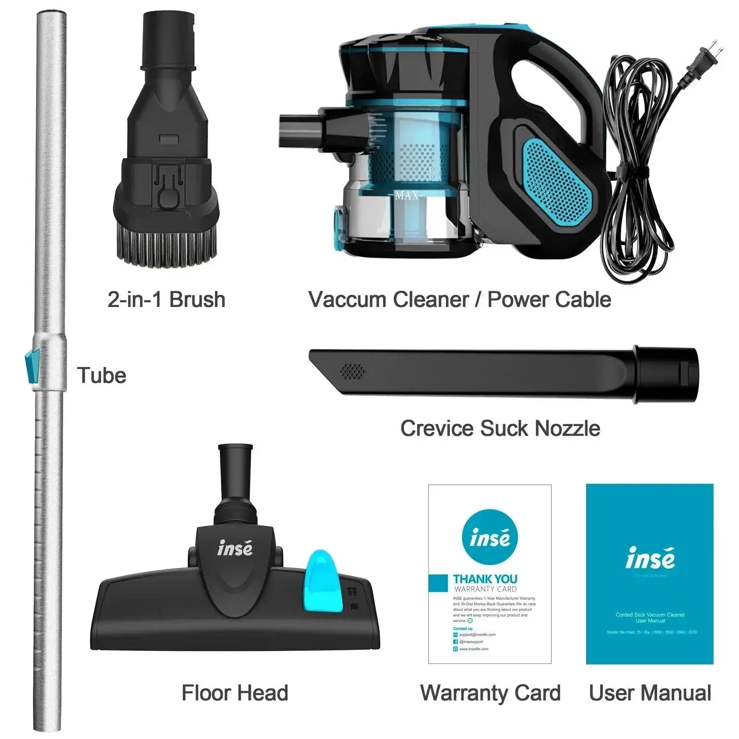 INSE I5 Powerful Suction Handheld Vacuum for Pet Hair