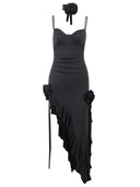 Instahot Flower Sling Dress Chic Summer Vacation Style