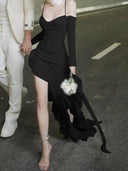 Instahot Flower Sling Dress Chic Summer Vacation Style