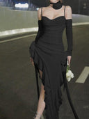 Instahot Flower Sling Dress Chic Summer Vacation Style