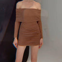 Instahot Mesh Long Sleeve Dress Chic Style for Trendsetters