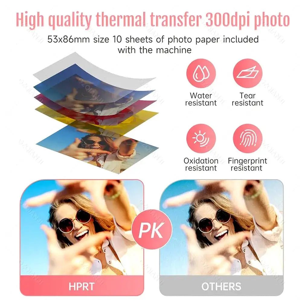 Instant Photo Printer for Mobile Sharing