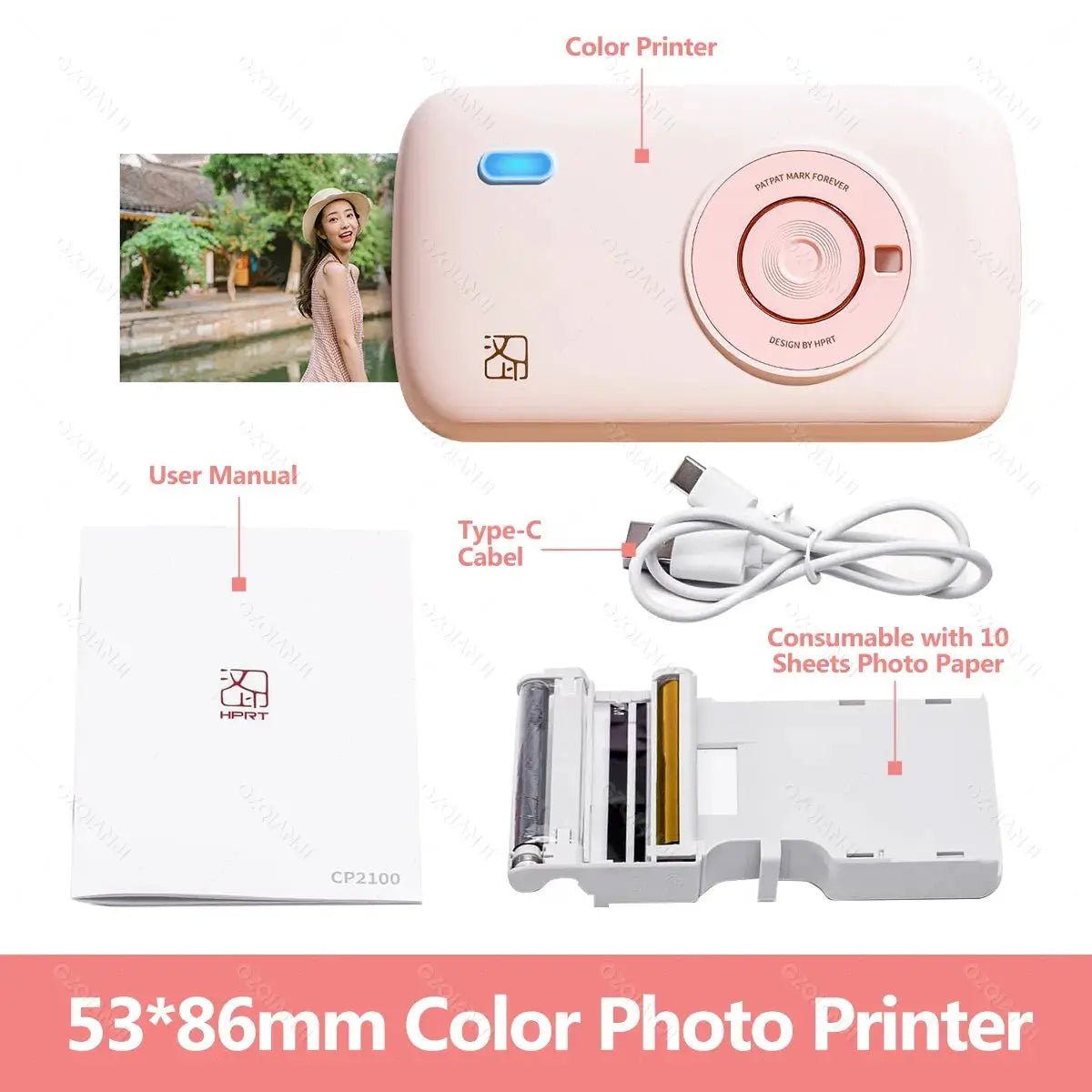 Instant Photo Printer for Mobile Sharing