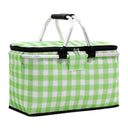 Insulated Folding Picnic Basket for Outdoor Activities