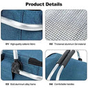 Insulated Folding Picnic Basket for Outdoor Activities