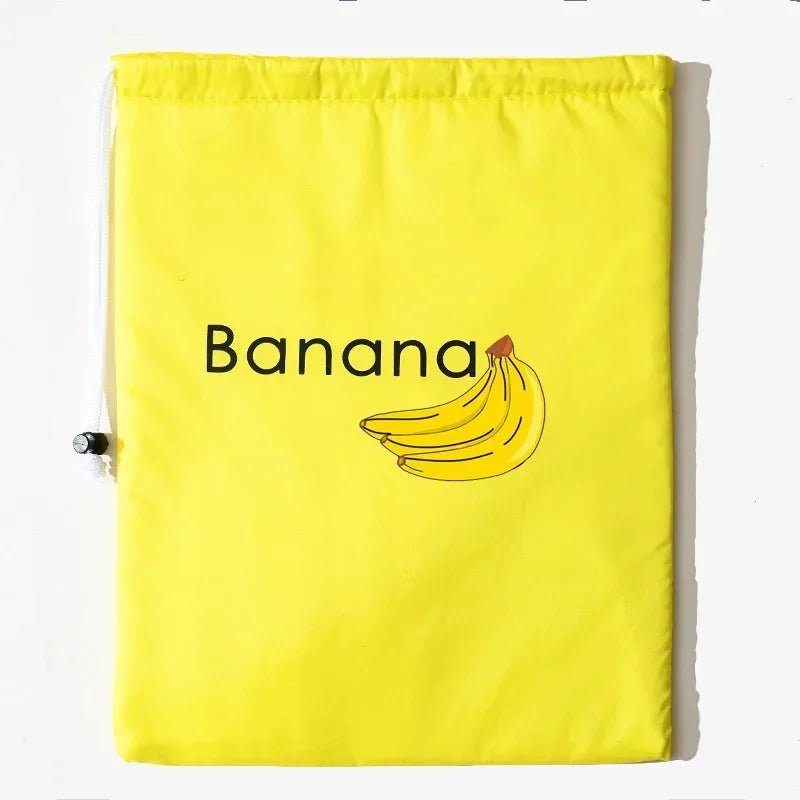 Insulated Fresh Keeper Bag Reusable Vegetables Storage Organizer Drawstring Tote