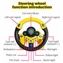Interactive Baby Steering Wheel Toy with Sounds and Music