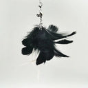 Interactive Bird & Feather Cat Wand with Bell Toy