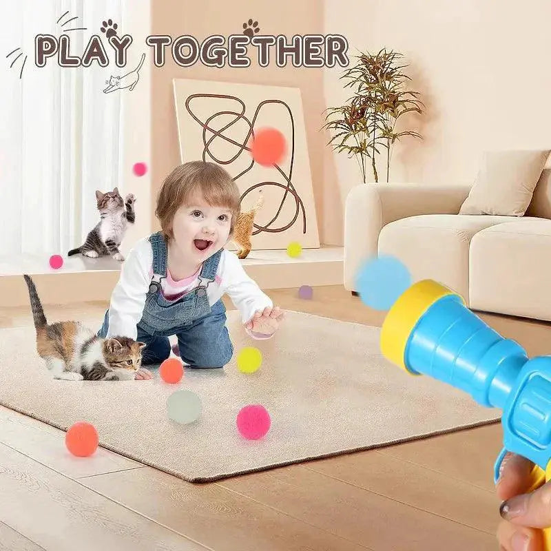 Interactive Cat Launch Toy For Kitten Creative Games