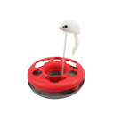 Interactive Cat Toy Set with Catnip Roller Tracks Balls