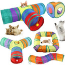 Interactive Cat Tunnel Toy for Engaging Pets Fun