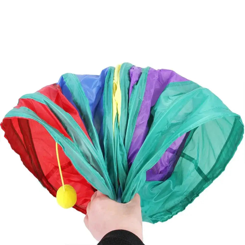 Interactive Cat Tunnel Toy For Engaging Pets And Fun