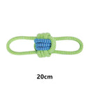 Interactive Cotton Rope Dog Toys for Dental Health Fun