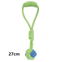 Interactive Cotton Rope Dog Toys for Dental Health Fun