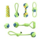 Interactive Cotton Rope Dog Toys for Dental Health Fun