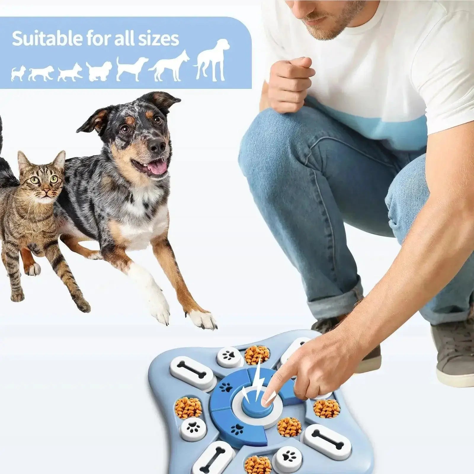 Interactive Dog Slow Feeder Toy For Healthy Eating Fun