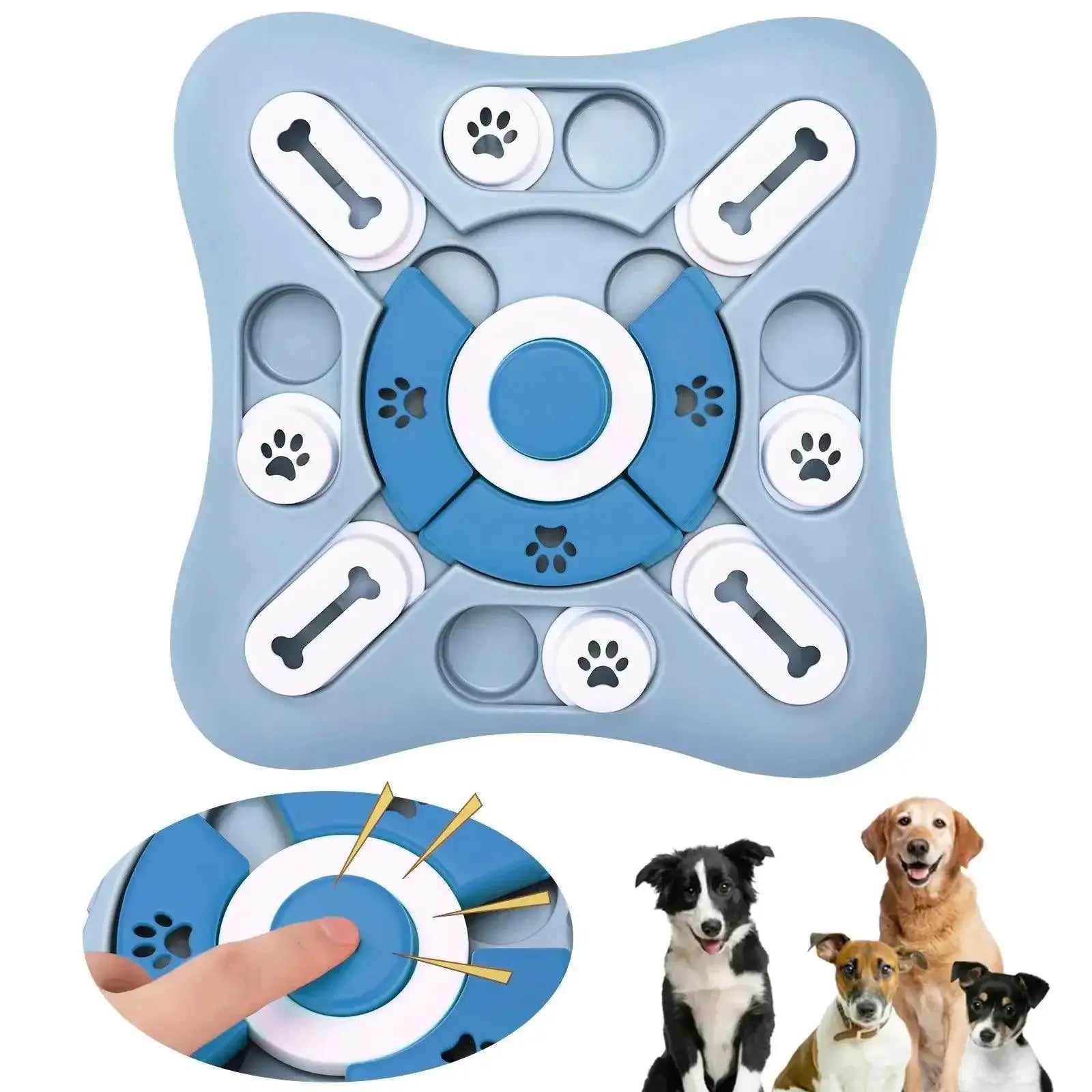 Interactive Dog Slow Feeder Toy For Healthy Eating Fun