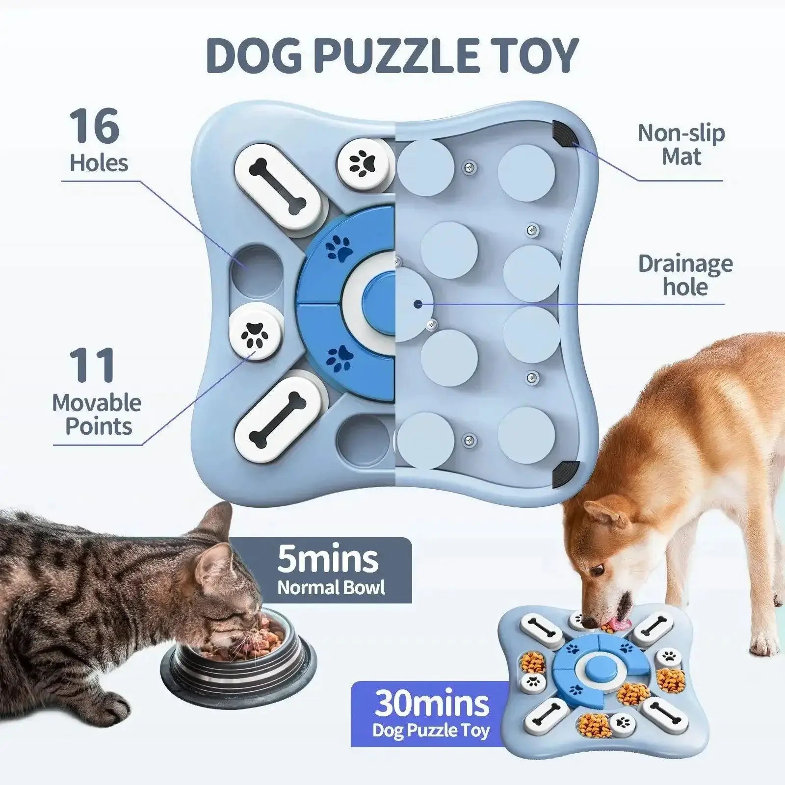 Interactive Dog Slow Feeder Toy For Healthy Eating Fun