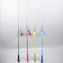 Interactive Feather Cat Toy With Retractable Wand Options