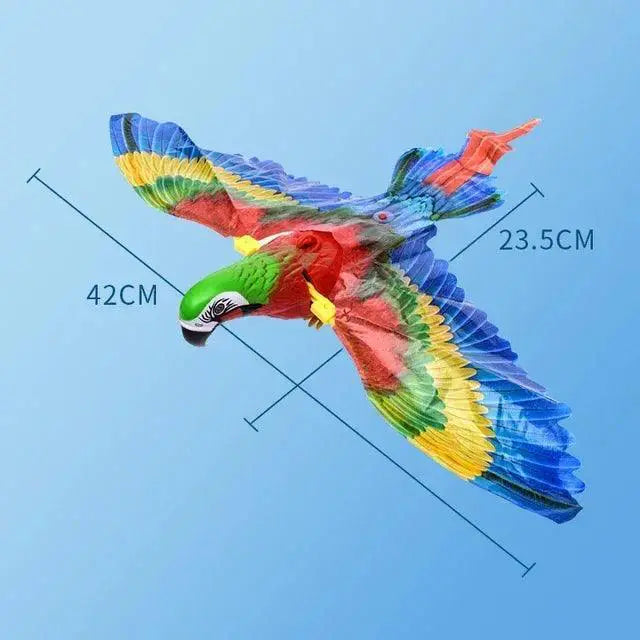Interactive Hanging Eagle Cat Toy Teaser With Scratch Rope
