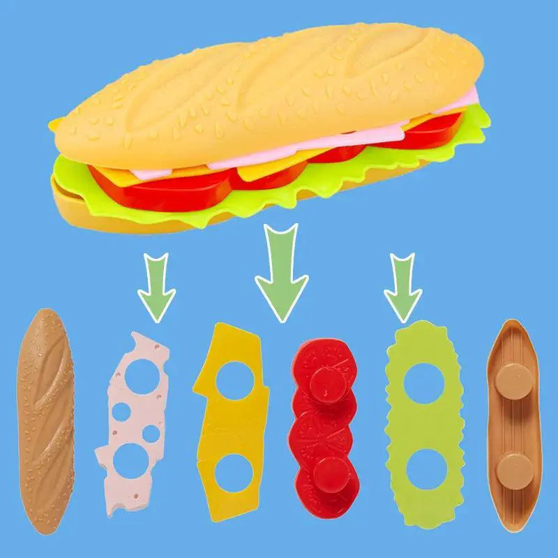 Interactive Kids Cooking Set Food Toys for Ages 3 and up