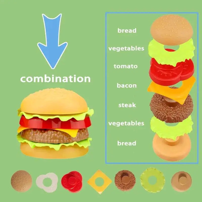 Interactive Kids Cooking Set Food Toys for Ages 3 and up