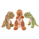 Interactive Plush Dinosaur Dog Chew Toys for Small Dogs