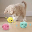Interactive Smart Cat Toy Plush Electric Squeak Ball