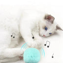 Interactive Smart Cat Toy Plush Electric Squeak Ball