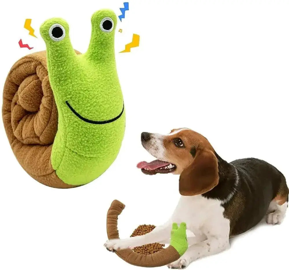 Interactive Snail Dog Toy For Engaging And Delighting Pets