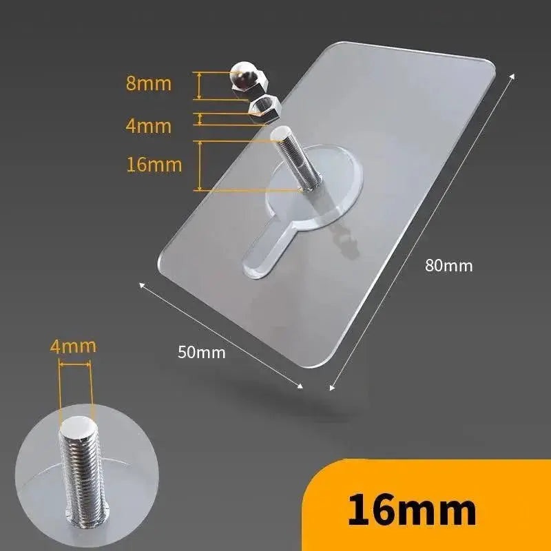 Invisible Traceless Wall Hooks For Easy Picture Hanging